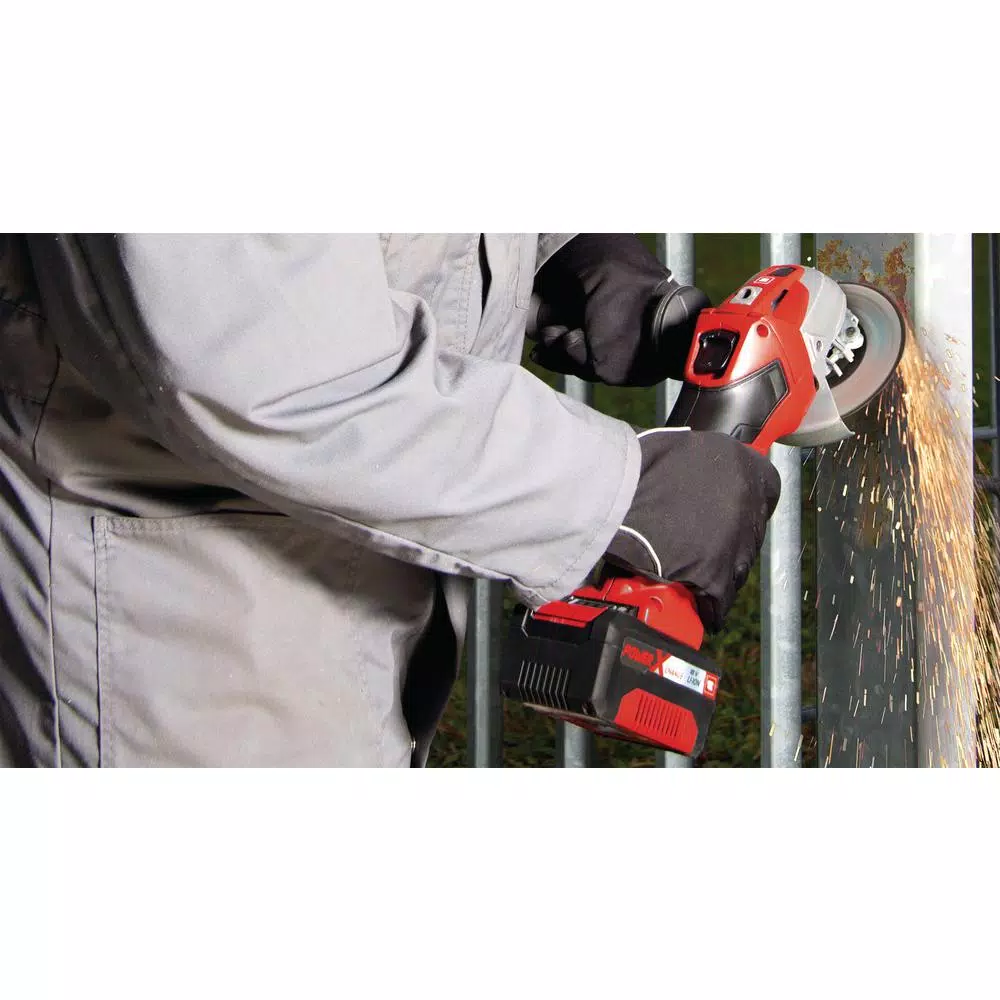 Einhell TE-AG 18/115 Li 18V Cordless Angle Grinder, 4.5 in. (Tool Only)