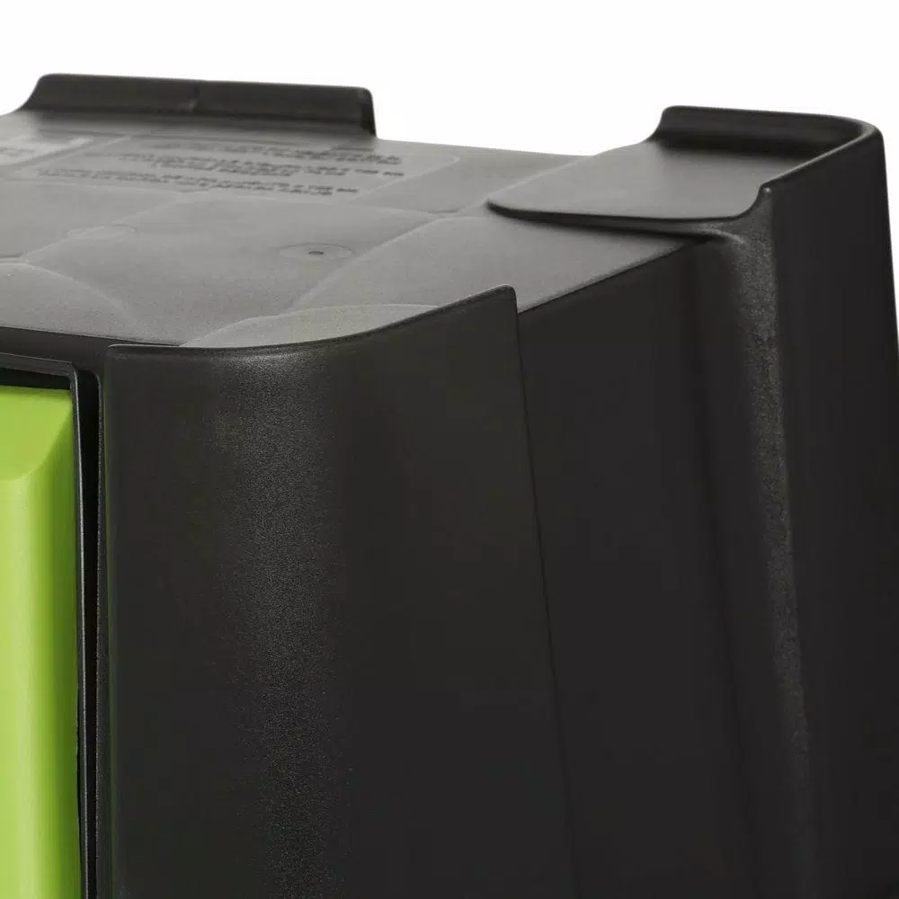 Rubbermaid 14 Gal. Stackable Indoor/Outdoor Recycling Bin with Lid