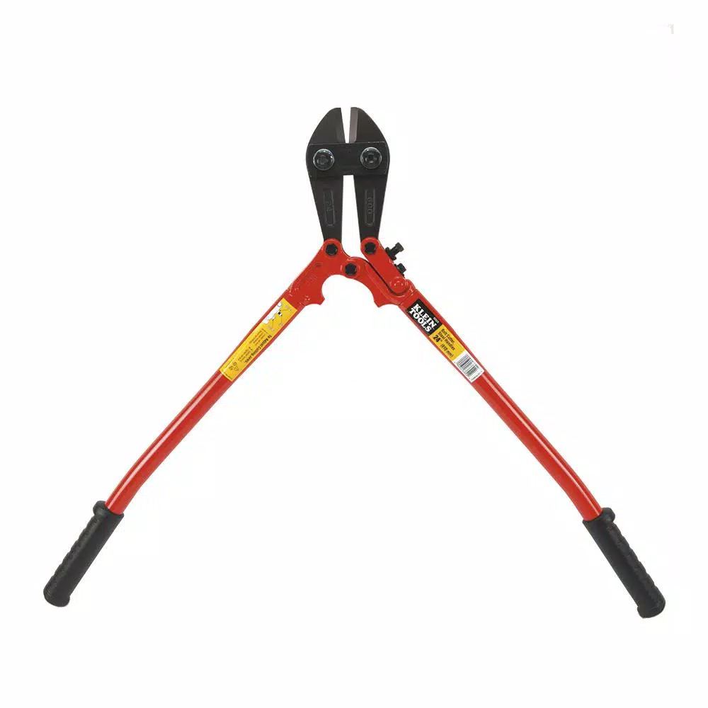 Klein Tools 24 in. Steel Handle Bolt Cutters with Forged Alloy Tool Steel Jaws