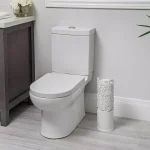 Better Living Rollo Folia Toilet Tissue Reserve - Matte White Toilet Paper Holder thumbnail 2