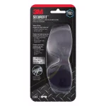 3M SecureFit 400 Series Safety Glasses - Black/Neon Green Frame with Gray Anti-Fog Lenses thumbnail 4