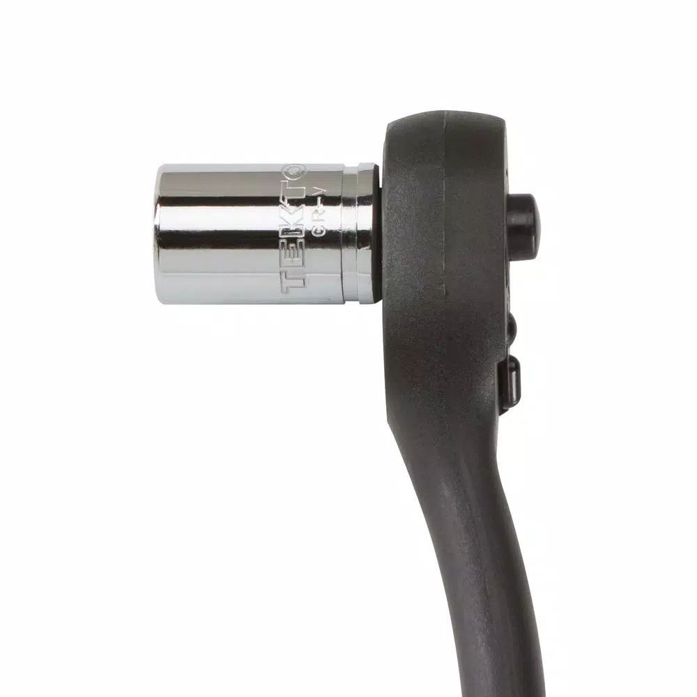 TEKTON 1/4 in. Drive 5 in. Composite Ratchet with 72-Tooth Gear