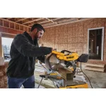 DEWALT 12 in. Double-Bevel Compound Miter Saw, 15 Amp, Corded thumbnail 15