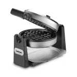 Cuisinart Single Belgian Waffle Maker, Rotating Non-Stick Stainless Steel Waffle Iron thumbnail 2