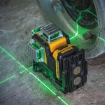 DeWalt 12V MAX Green 360 Degree 3-Beam Self-Leveling Laser Level Kit with 2.0Ah Battery, Charger & Case thumbnail 14