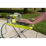 RYOBI 9 Amp Corded 7 in. Overhead Wet Tile Saw with 1-3/4 HP Motor thumbnail 2