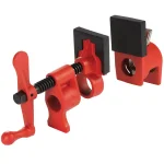 BESSEY Pipe Clamp Fixture Set for 3/4 in. Black Pipe thumbnail 1