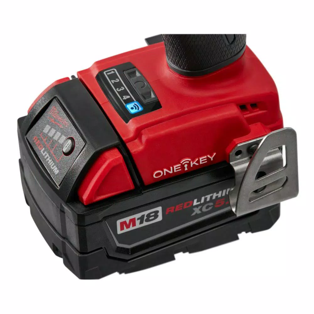 Milwaukee M18 FUEL 3/8 in. Compact Impact Wrench ONE-KEY Kit with 8-Piece Impact Socket Set