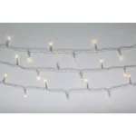 Novolink 34 ft. 100-Light LED Warm White Battery Operated Decorative String Lights with Timer thumbnail 4