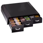 Mind Reader Anchor 36-Capacity K-Cup Storage Drawer - Black Coffee Pod Organizer with Heat-Resistant Top thumbnail 1