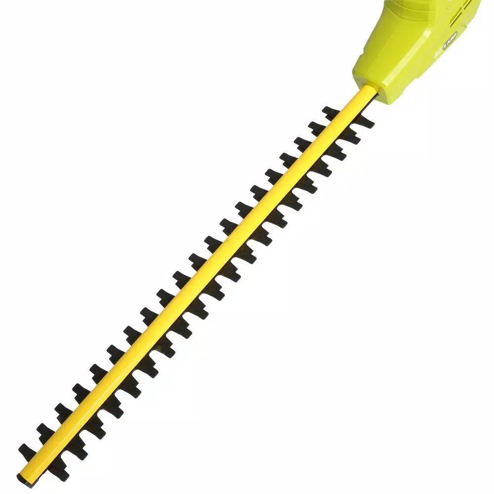 Sun Joe 4 Amp Corded Electric Telescoping Pole Hedge Trimmer with 21 in. Hardened Steel Blade