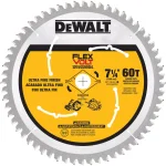 DEWALT FLEXVOLT 7-1/4 in. 60-Teeth Carbide-Tipped Circular Saw Blade thumbnail 1