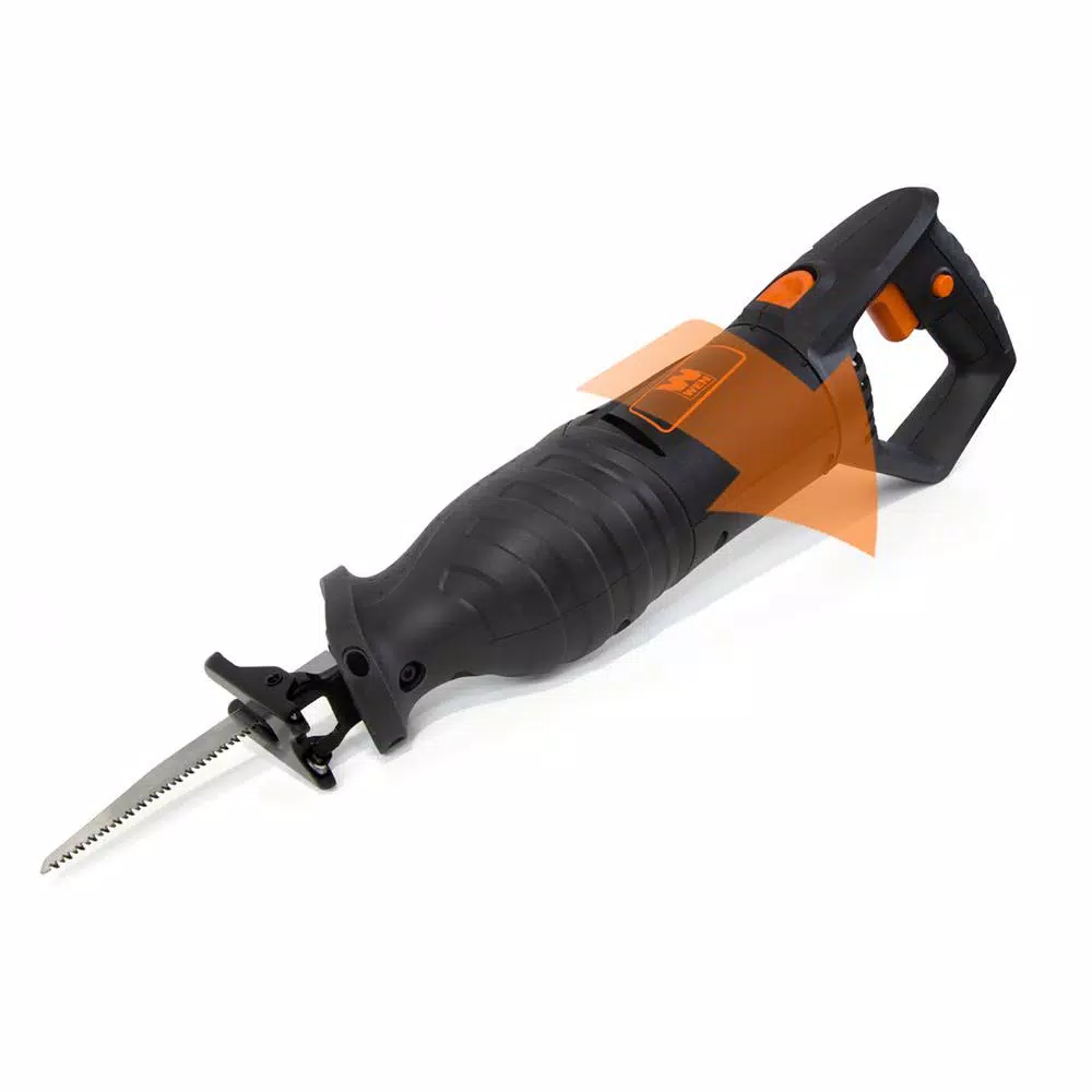 WEN 10 Amp Corded Variable Speed Reciprocating Saw with 8-Position Pivoting Head