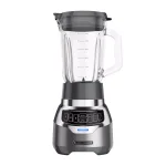 BLACK+DECKER PowerCrush 48 oz. Digital Blender with Quiet Technology, 900W, Silver thumbnail 1