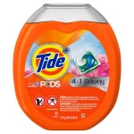 Tide PODS Plus Downy April Fresh High Efficiency Laundry Detergent, 61-Count thumbnail 1