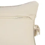 LR Resources Farmhouse Beige and Natural Geometric Chevron Throw Pillow, 20 x 20 in. thumbnail 2