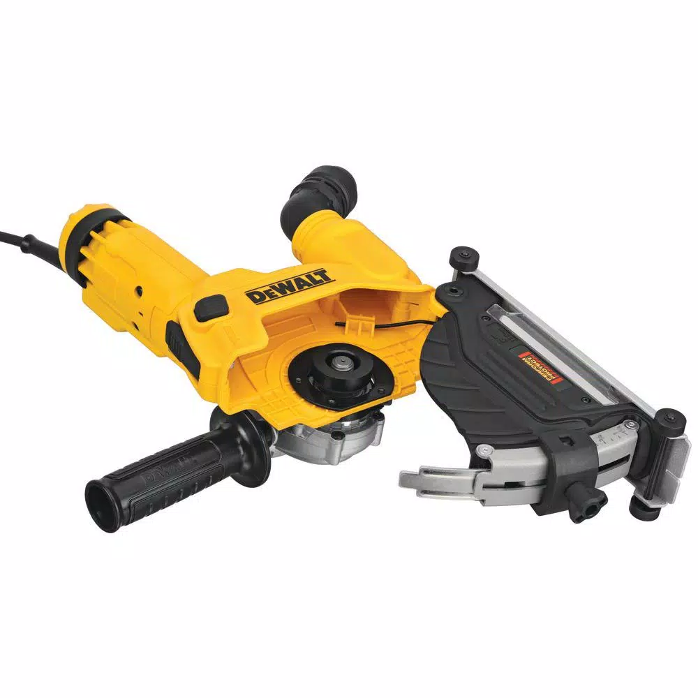 DEWALT 13-Amp 4-1/2 in. to 5 in. Corded Angle Grinder Kit with Dust Shroud