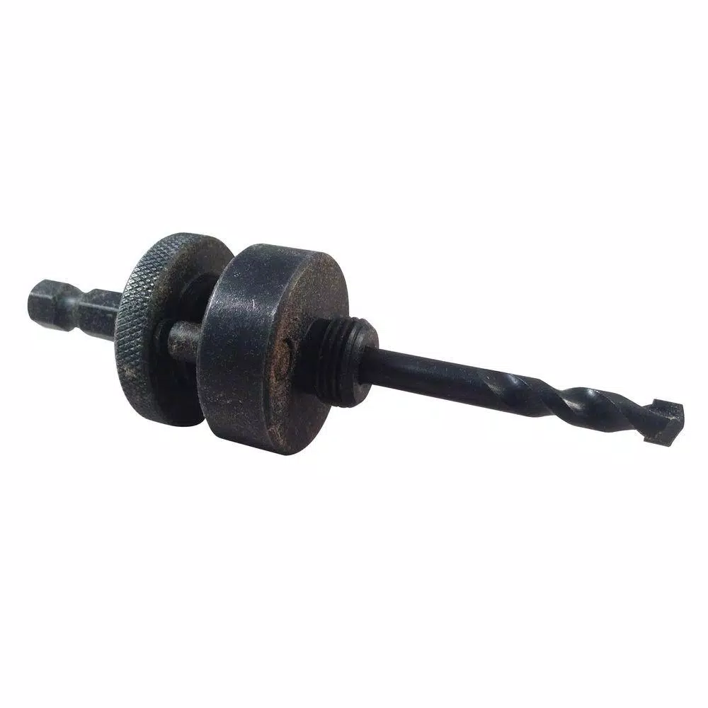 RemGrit 3/8 in. Hex Shank Mandrel with 3-1/4 in. x 1/4 in. Carbide Pilot Drill Bit