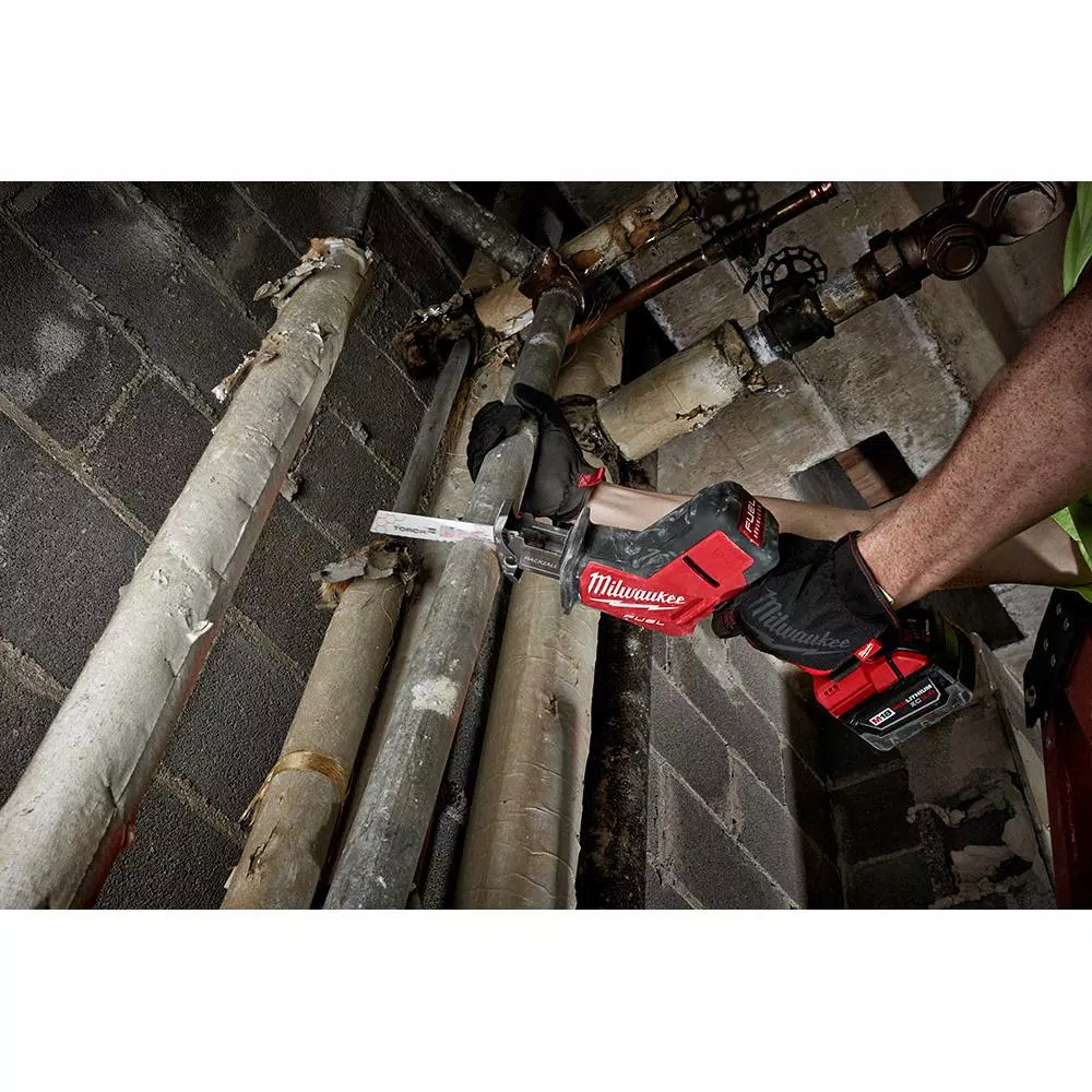 Milwaukee 61-Piece SAWZALL Metal Cutting Reciprocating Blade & SHOCKWAVE Impact Driver Bit Set
