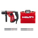 Hilti TE 7 120V SDS-Plus Corded Rotary Hammer Drill Kit with 4 TE-CX Bits and Case thumbnail 1