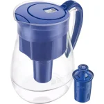 Brita Monterey 10-Cup Water Filter Pitcher with Longlast Filter, Blue thumbnail 1