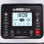 GoWISE USA Professional Heating Blender, 1400W High-Speed 8-Speed Glass Pitcher Blender with 59 oz. Capacity thumbnail 4