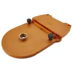 BORA Router Guide with Brass Brushing for Dados, Rabbets, and Mortises thumbnail 4