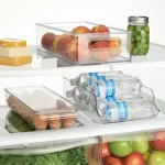 interDesign Fridge Binz Water Bottle Holder, Clear Gravity Feed Refrigerator Organizer thumbnail 4