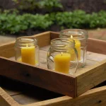 LUMABASE Citronella Scented Votive Candles, 36 Pack, Yellow Paraffin Wax thumbnail 6
