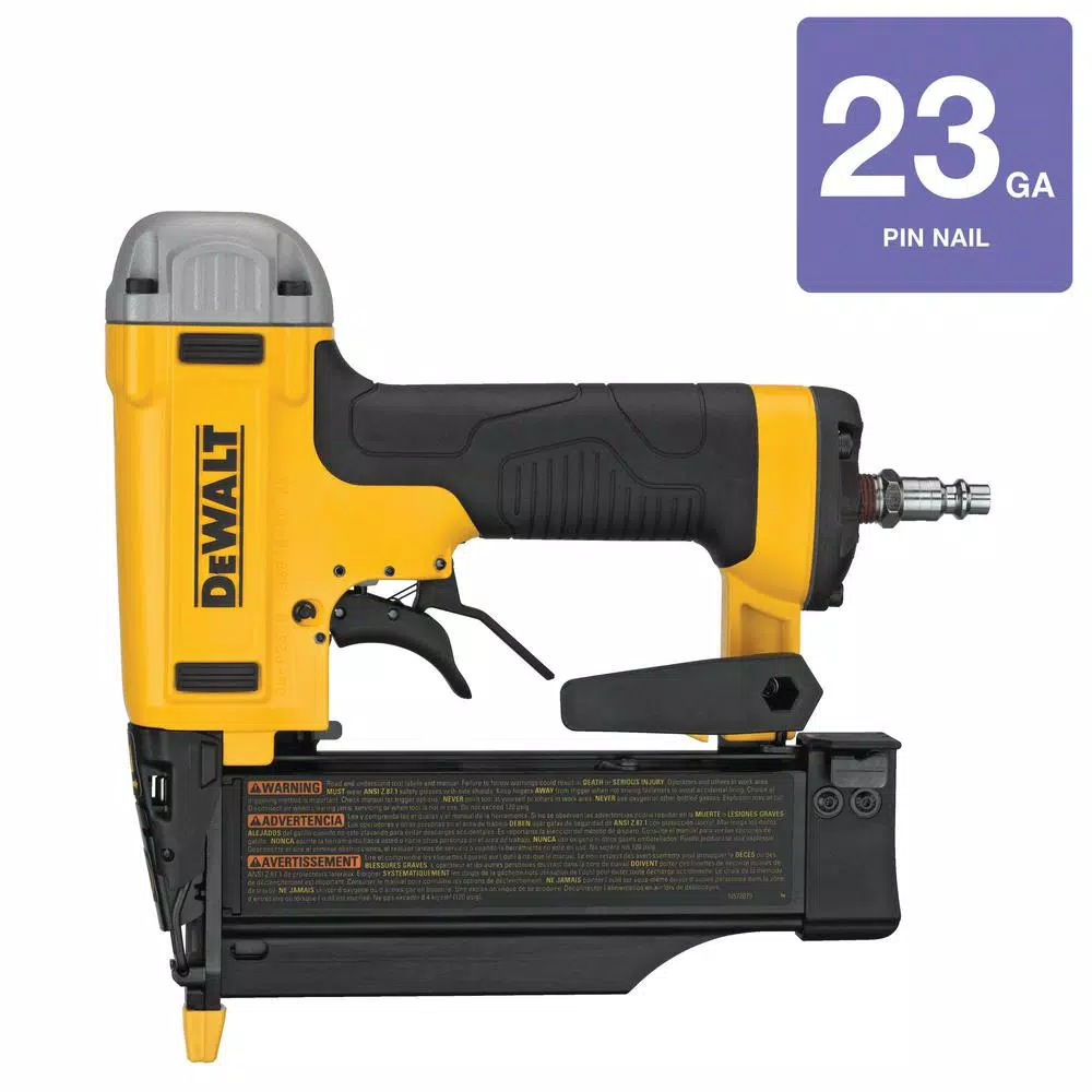 DEWALT 23-Gauge 2 in. Pin Nailer, Corded Air Nailer (DWFP2350K)