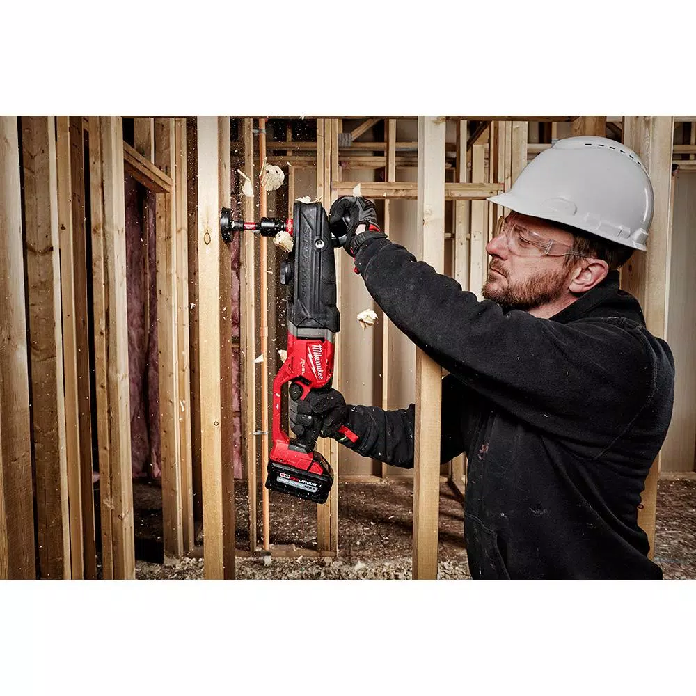 Milwaukee M18 FUEL Gen 2 SUPER HAWG 7/16 in. Right Angle Drill QUIK-LOK Kit
