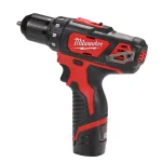 Milwaukee M12 12V Lithium-Ion Cordless 3-Tool Combo Kit with Free Right Angle Drill thumbnail 5