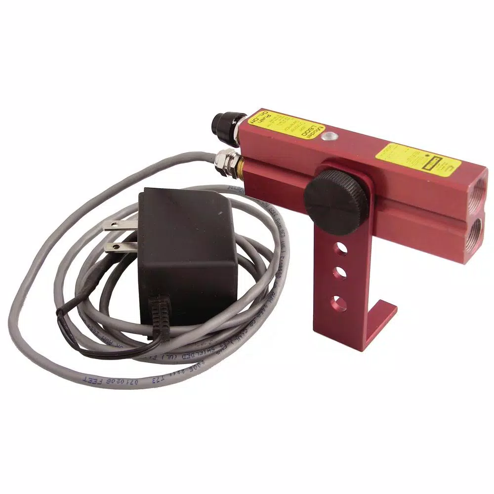 Johnson Industrial Red Cross-Line Laser Level, 110V AC, 100 ft. Range
