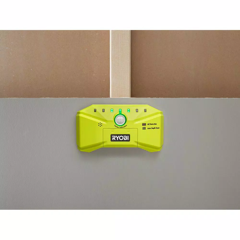 RYOBI ESF5001 LED Whole Stud Detector with Auto Depth Scan