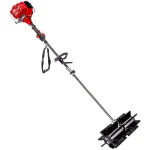 XtremepowerUS 43 cc 24 in. Portable Gas Power Brush Snow Sweeper thumbnail 3