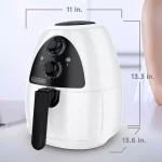 BLACK+DECKER PuriFry 2 Qt. Air Fryer, White thumbnail 8