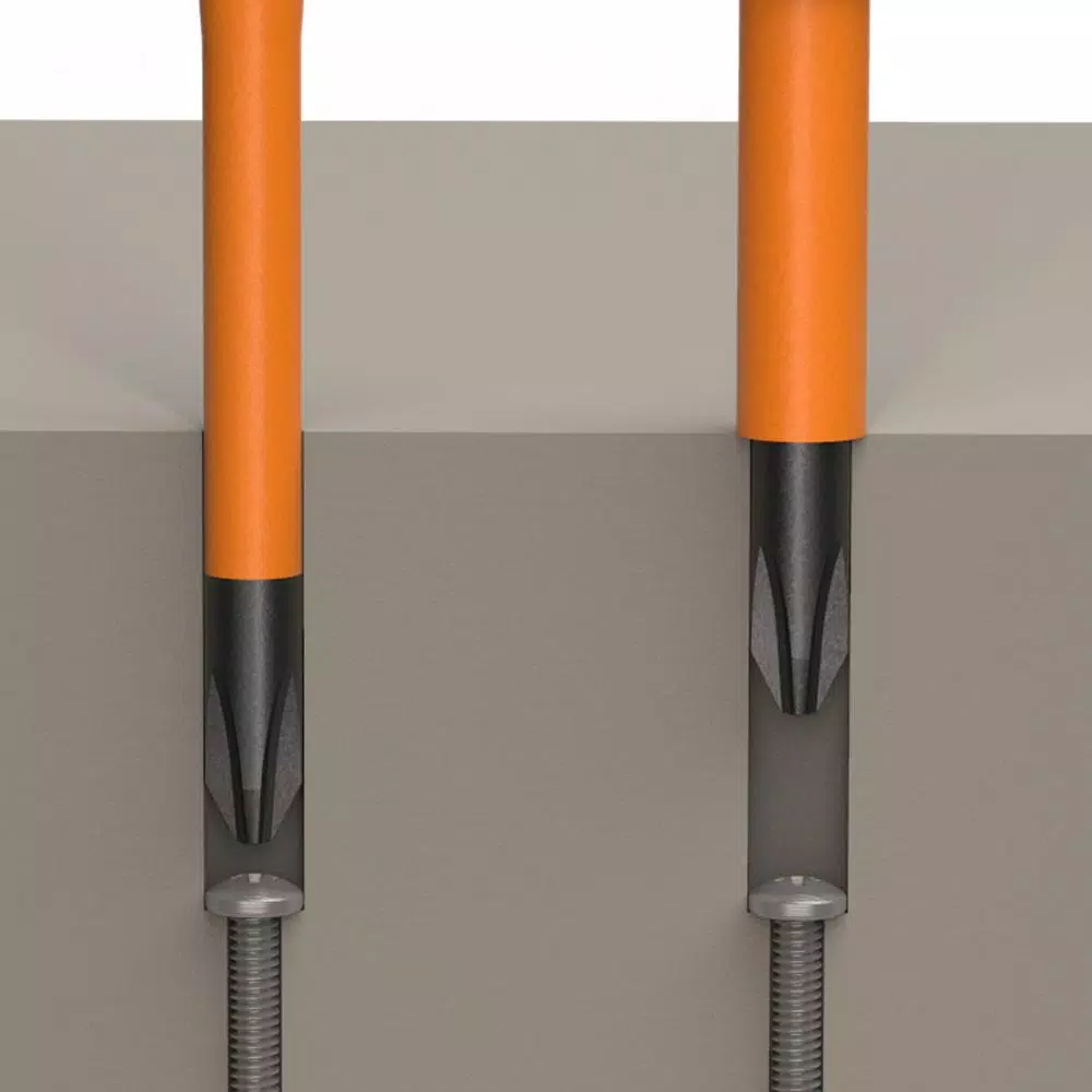 Klein Tools 3-Piece Insulated Electrical Tool Set with Multi-Bit Screwdriver, Wire Strippers and Receptacle Tester