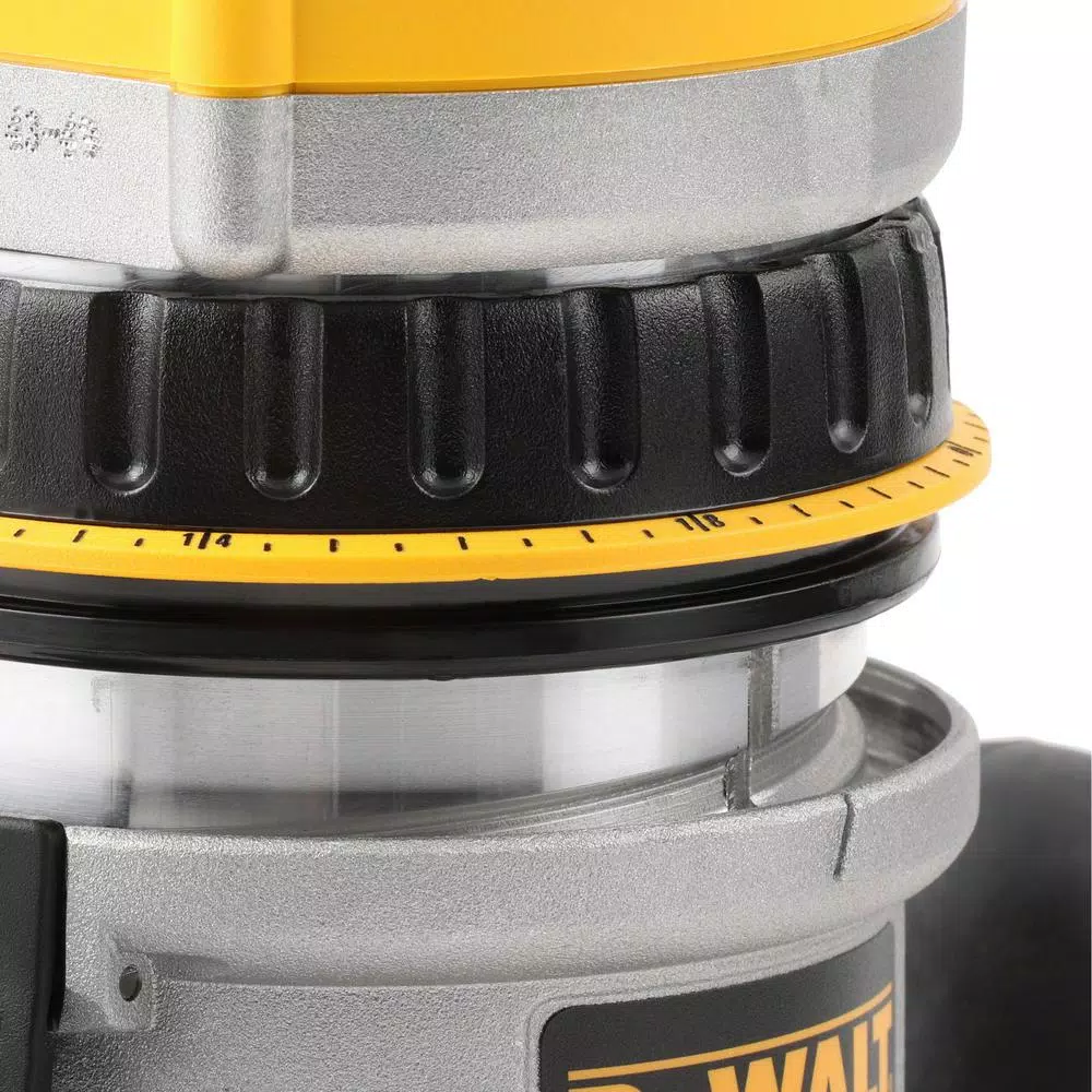 DEWALT 1.75 HP Fixed Base Router, 11-Amp Corded Power Tool