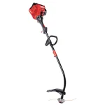 Troy-Bilt 25 cc Gas 2-Cycle Curved Shaft String Trimmer with Attachment Capability thumbnail 1