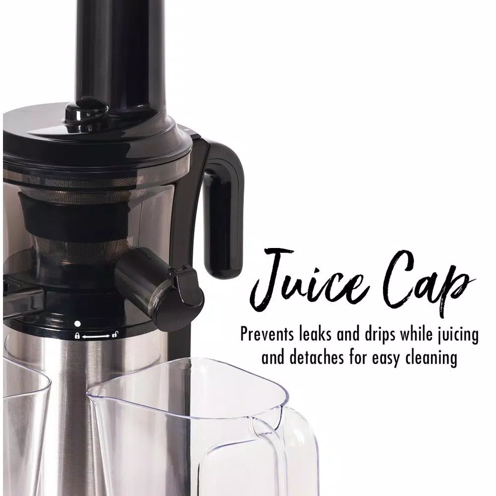 Tribest Shine Kitchen Co. SJV-107 Vertical Juicer, Stainless Steel, 200W