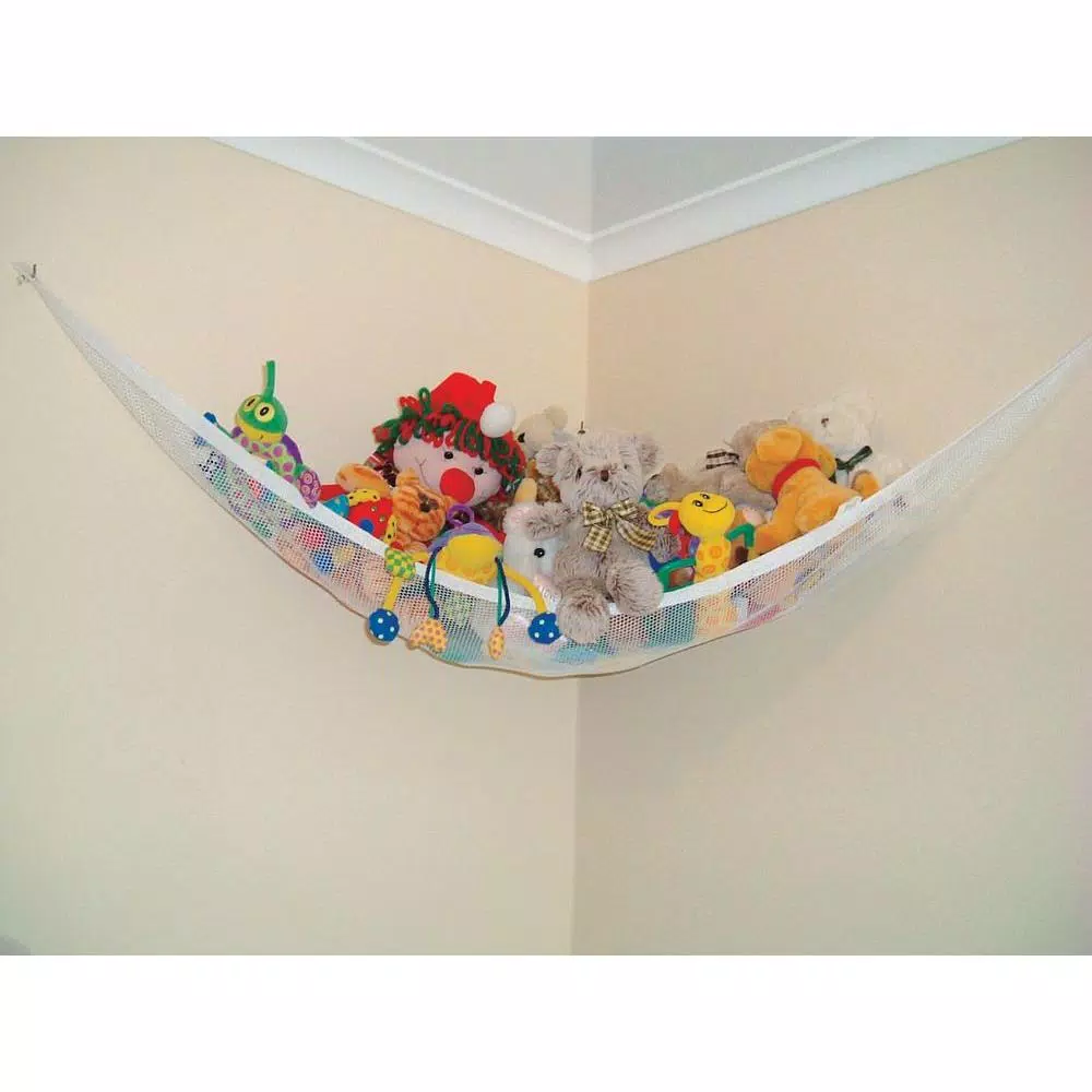 Dreambaby Super Toy Store Corner Hammock and Toy Chain Combo Pack - White