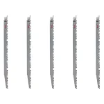 Milwaukee 12 in. 5 TPI Pruning Reciprocating Saw Blades, 5-Pack thumbnail 1