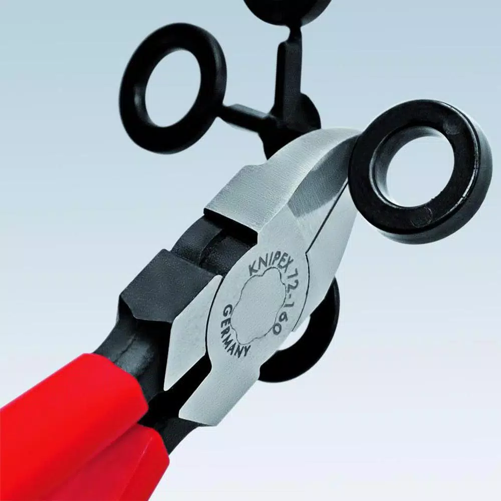 KNIPEX Diagonal Flush Cutter Set (2-Piece) for Plastics and Soft Metals