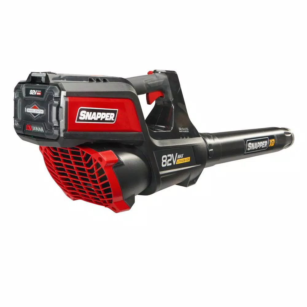 Snapper XD 82V MAX 550 CFM Cordless Electric Leaf Blower, Tool Only