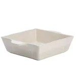 Ayesha Curry Home Collection 8 in. Square Ceramic Baker, French Vanilla thumbnail 1