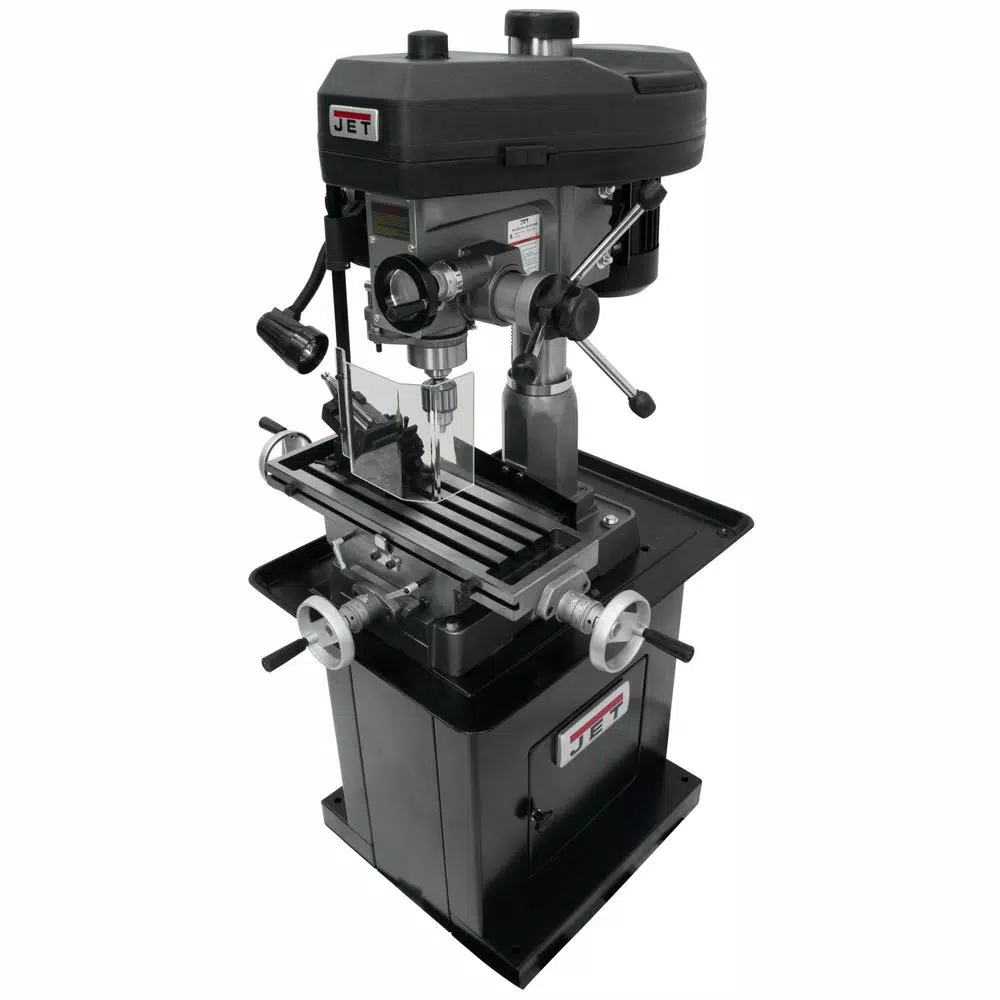 Jet JMD-15 Mill/Drill Press with Newall DP700 DRO - 1/2 in. Chuck
