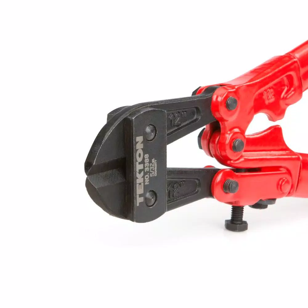 TEKTON 12 in. Bolt Cutter with Compound Action and Hardened Alloy Steel Jaws