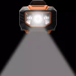 Ergodyne Skullerz 8981 Orange Universal Hard Hat LED Light Headlamp thumbnail 5