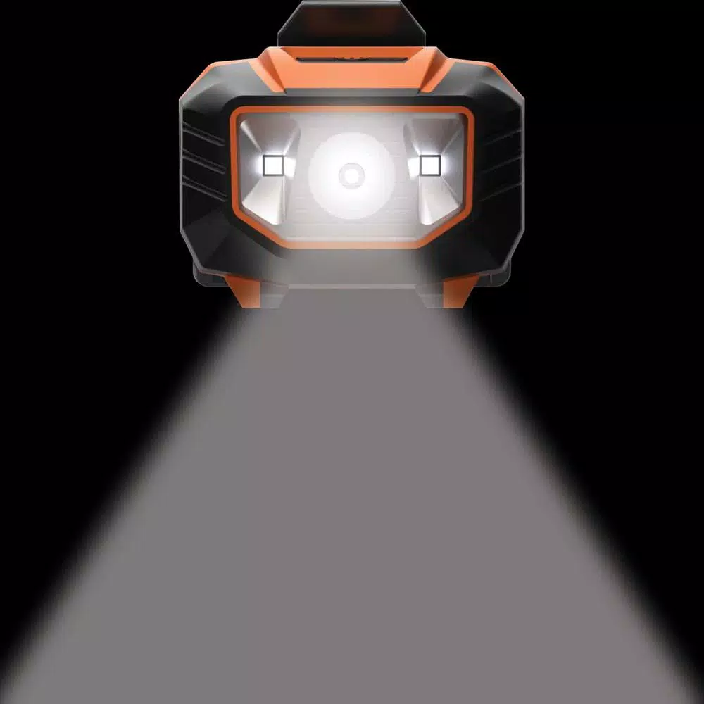 Ergodyne Skullerz 8981 Orange Universal Hard Hat LED Light Headlamp