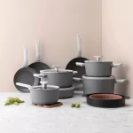 BergHOFF Leo 3.1 qt. Aluminum Nonstick Saute Pan with Glass Lid, Grey thumbnail 3